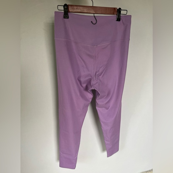 NWOT Girlfriend Collective Violet RIB high rise legging in 23” (size Large) - Picture 4 of 5